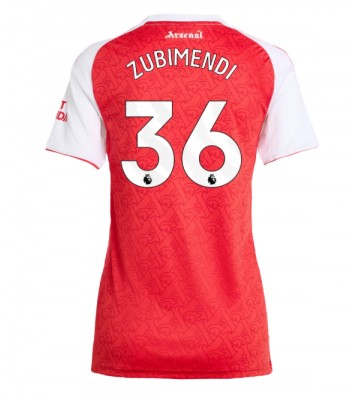 Arsenal Martin Zubimendi #36 Hemmatröja Dam 2025-26 Kortärmad